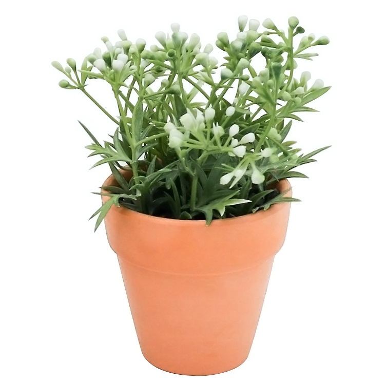 人造植物人造盆栽花卉塑料植物人造花陶瓷花盆室内或室外